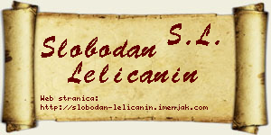 Slobodan Lelićanin vizit kartica